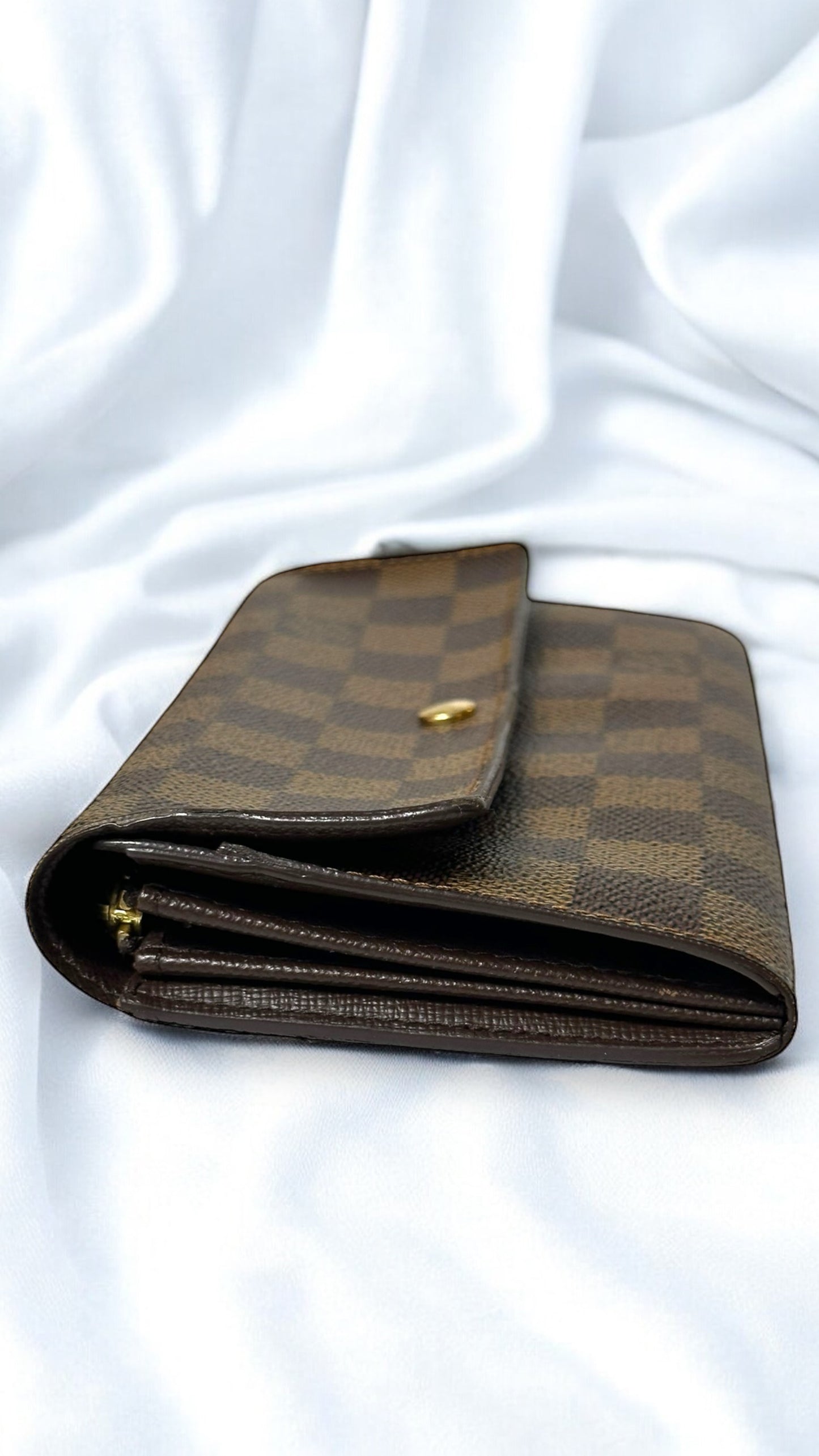 Louis Vuitton Damier Ebene Sarah Wallet