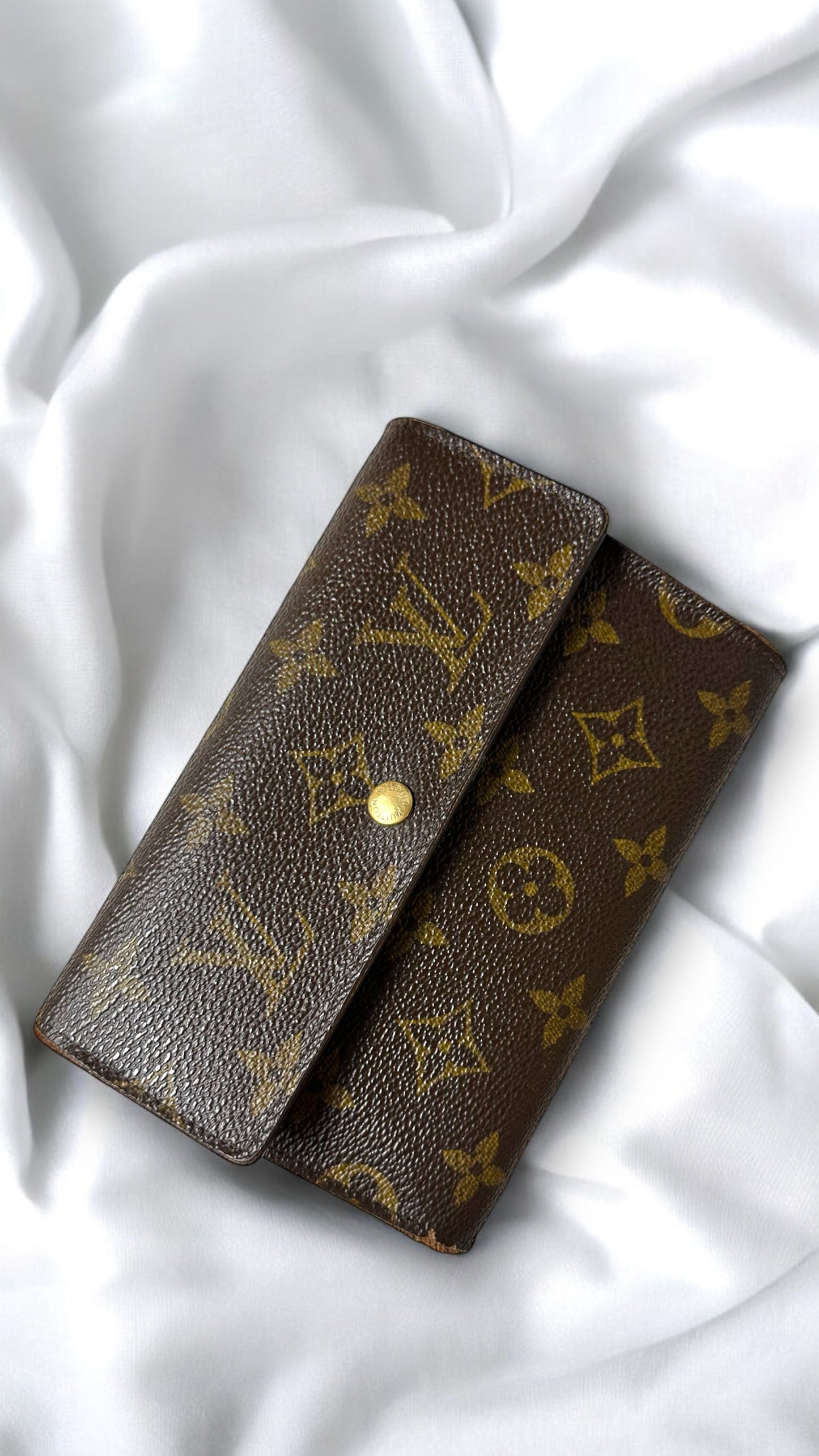 Louis Vuitton Monogram Porte Tresor Etui Papiers Trifold Wallet