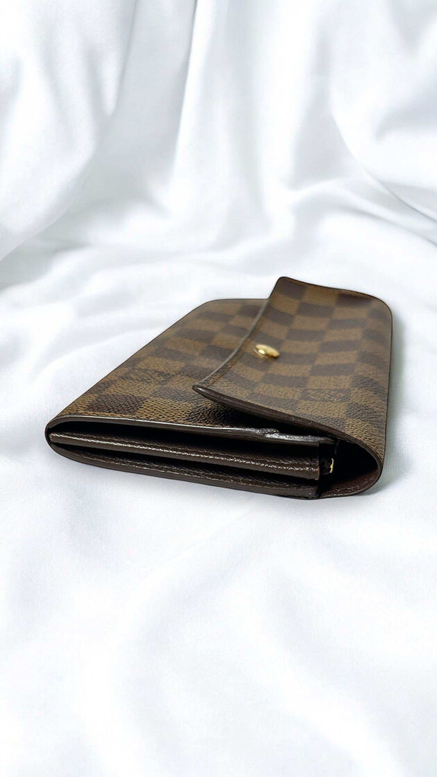 Louis Vuitton Damier Ebene Sarah Wallet