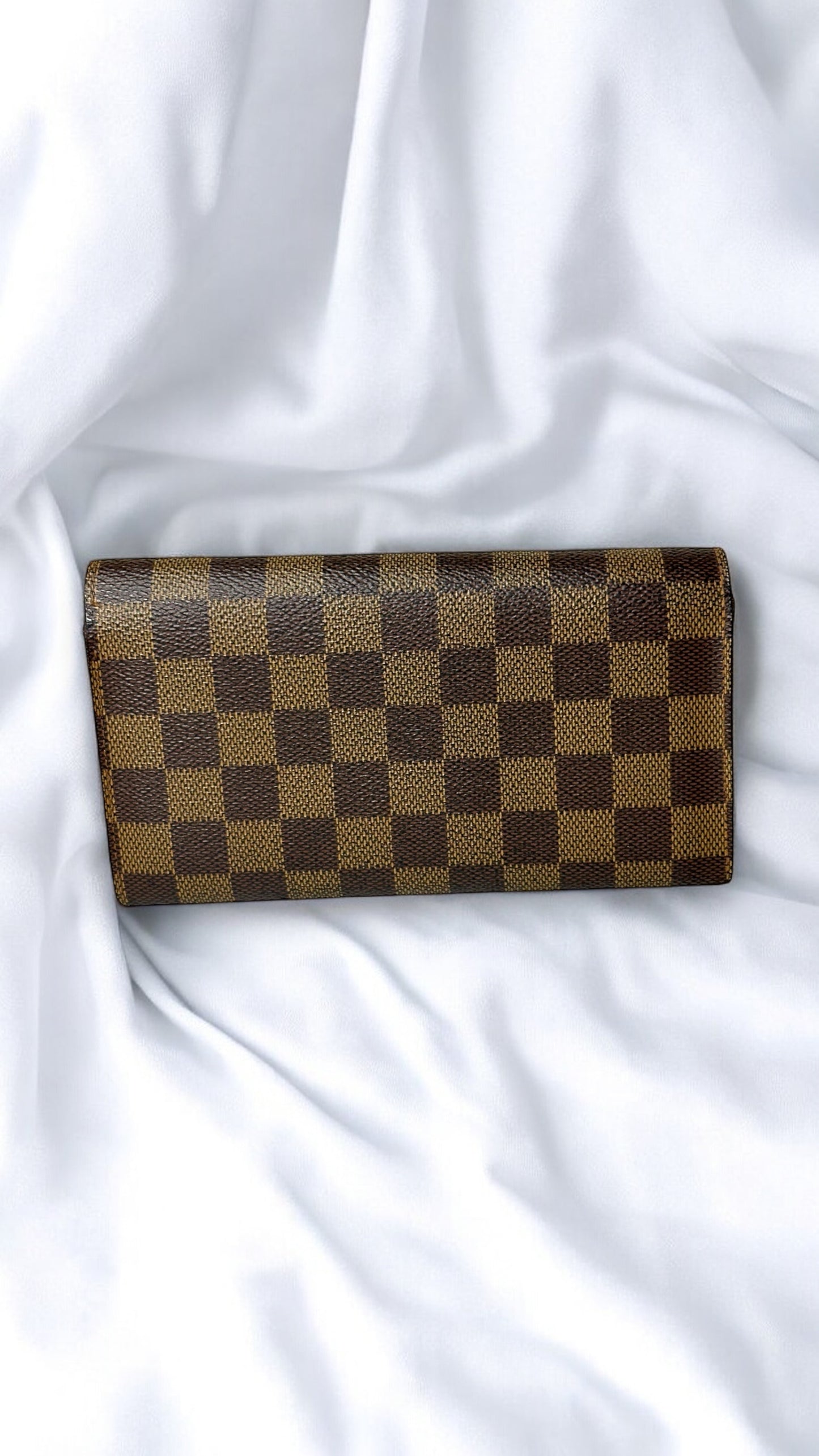 Louis Vuitton Damier Ebene Sarah Wallet