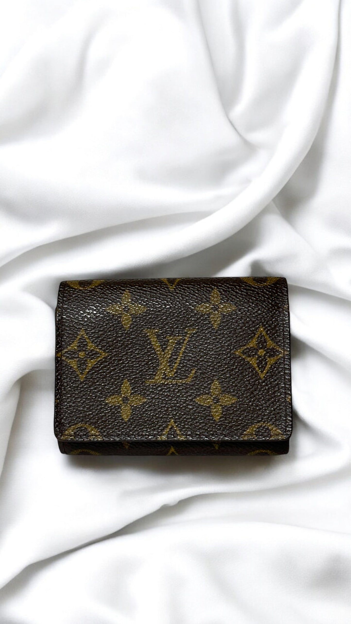 Louis Vuitton Monogram Enveloppe Cartes De Visite Card Case