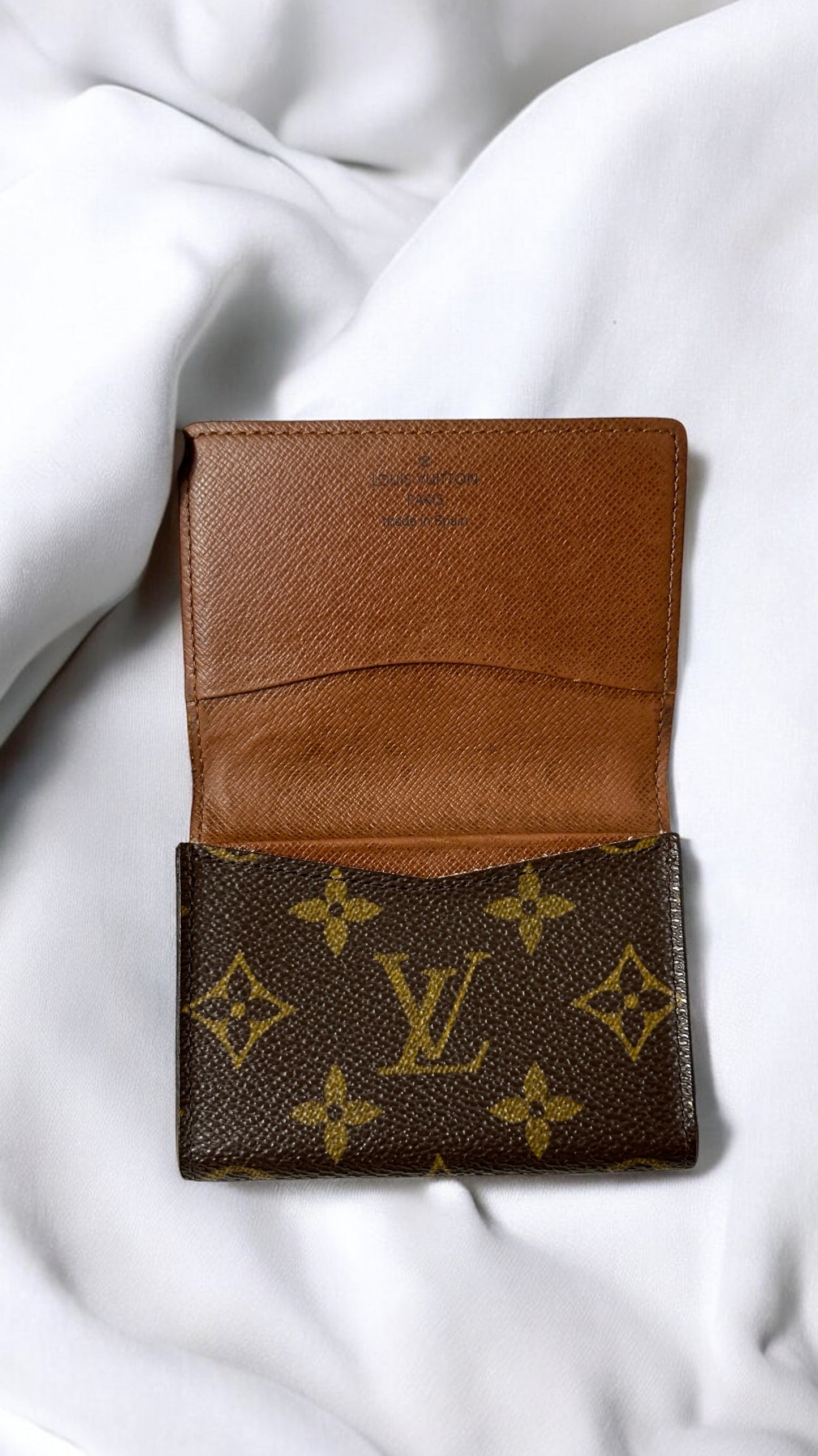 Louis Vuitton Monogram Enveloppe Cartes De Visite Card Case