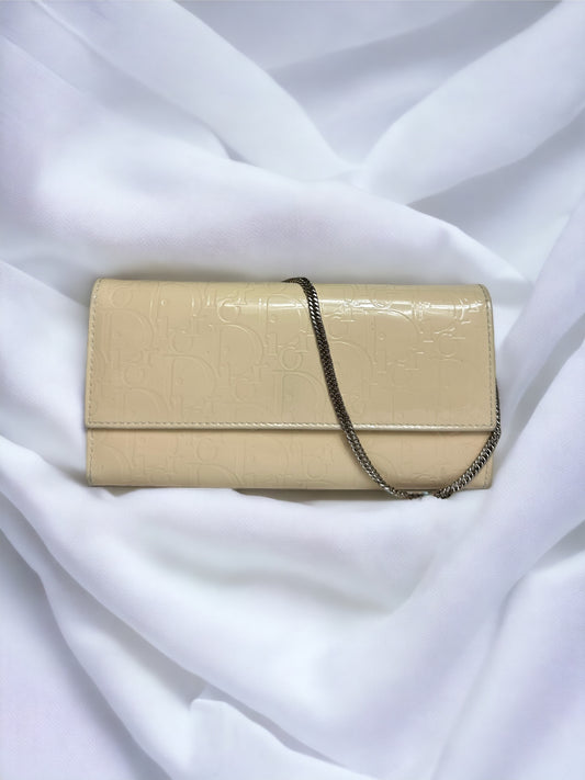 Christian Dior Ivory Trotter Wallet Mini Purse